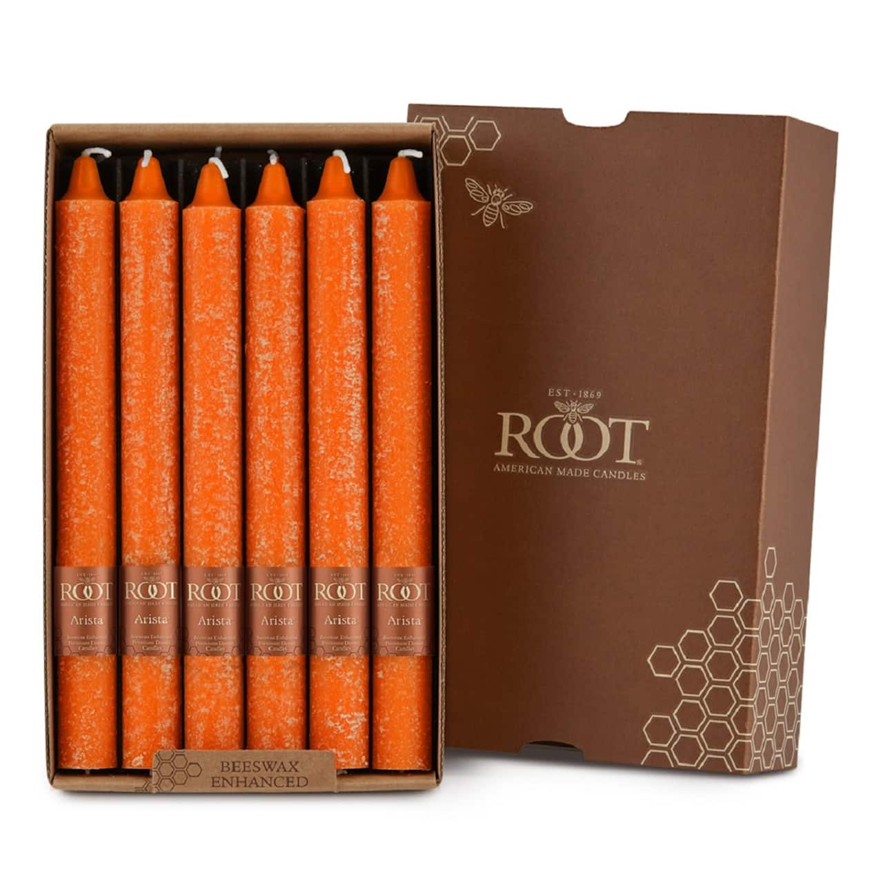 Root Candles 9&#x22; Unscented Timberline&#x2122; Arista&#x2122; Taper Candles, 12ct.